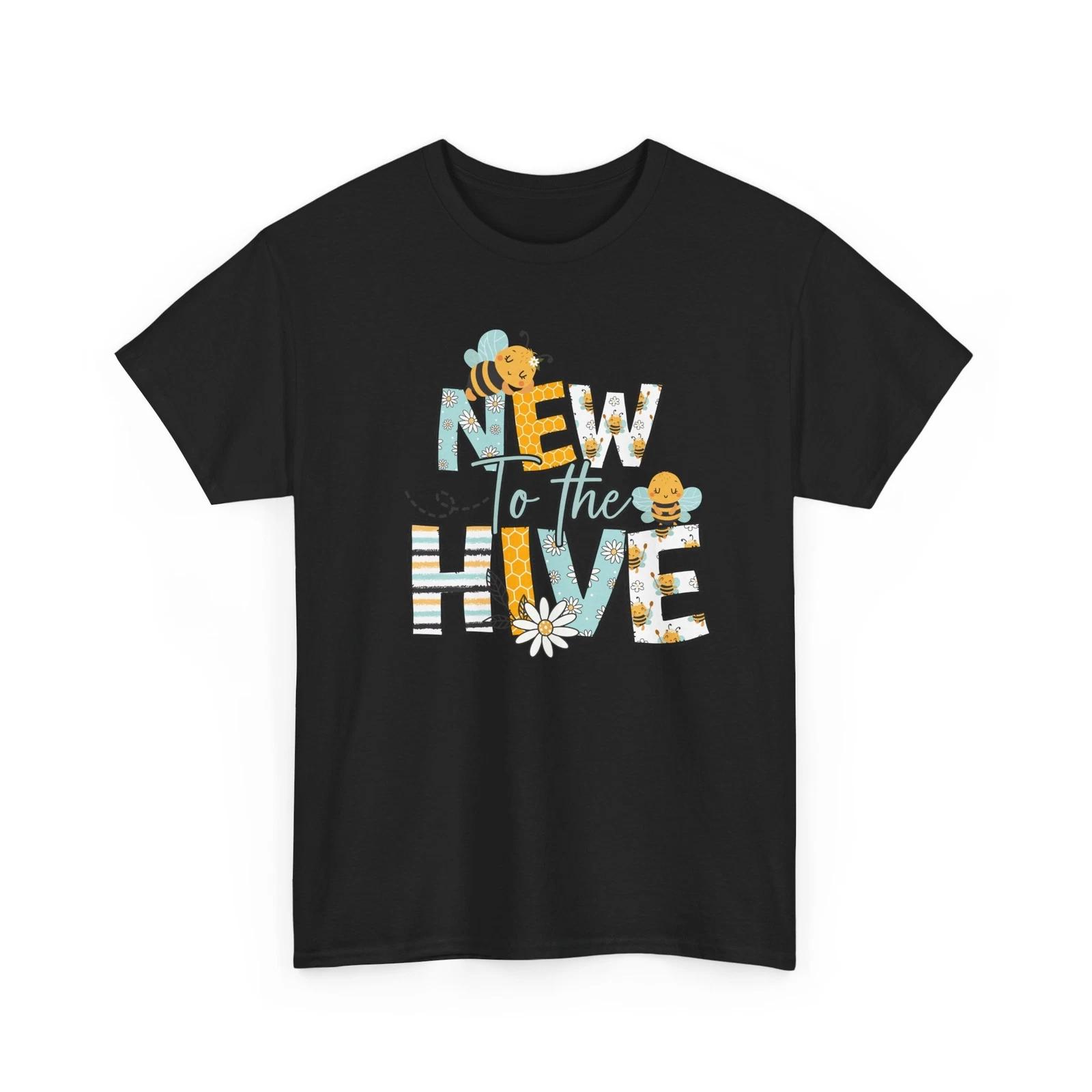 

Bee T-Shirt | Save the Bees Shirt | Honeybee | BEE BABY SHOWER - NEW TO THE HIVE XL