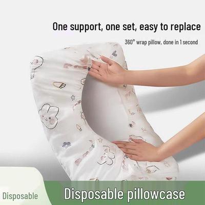Portable Disposable Travel Pillowcase – 20-pack, Anti-Dirty Cover for Hotel Bed
