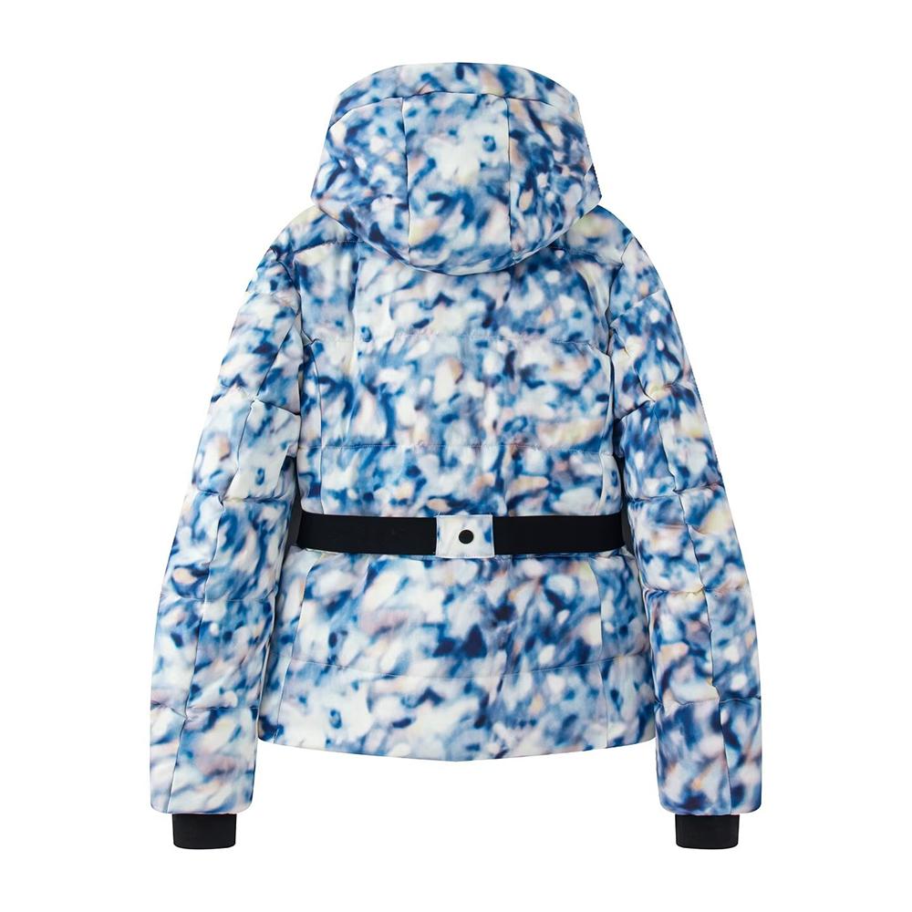 Women's Ski Series Multi-color Waterproof Cold-proof Waist Warm Hooded Cotton Jacket Fashion Jacket