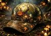 D Hot Sale Halloween Garden Morning Wear Baseball Cap Digital Printing Festival Celebration Pumpkin Cap