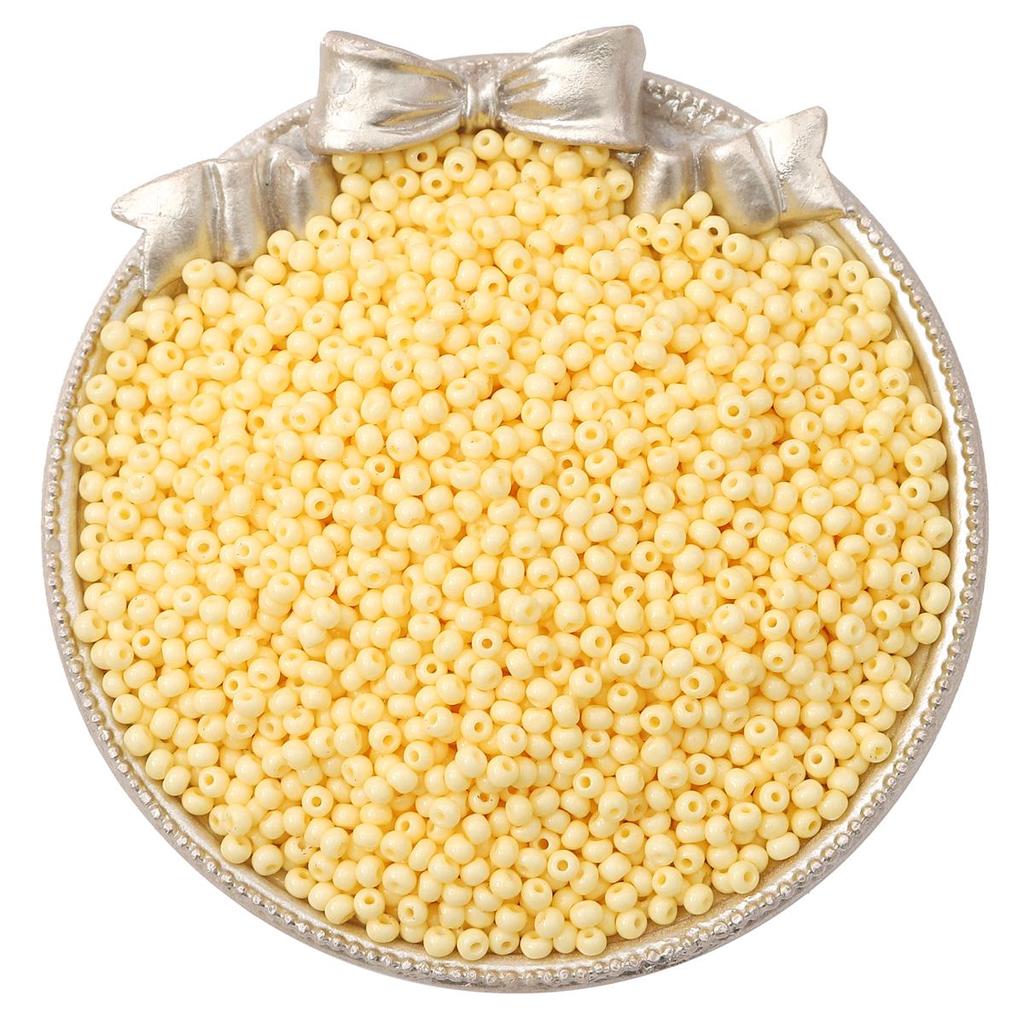 2mm 2000Pcs High Quality Seed Beads Paint Solid Color Glass Beads for Bracelet Necklace DIY Jewelry Accessories Making