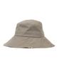 Eondeokeonteulolseutyudio Cotton Bucket Hat Umbrella Hat / Bio / Wet Grey
