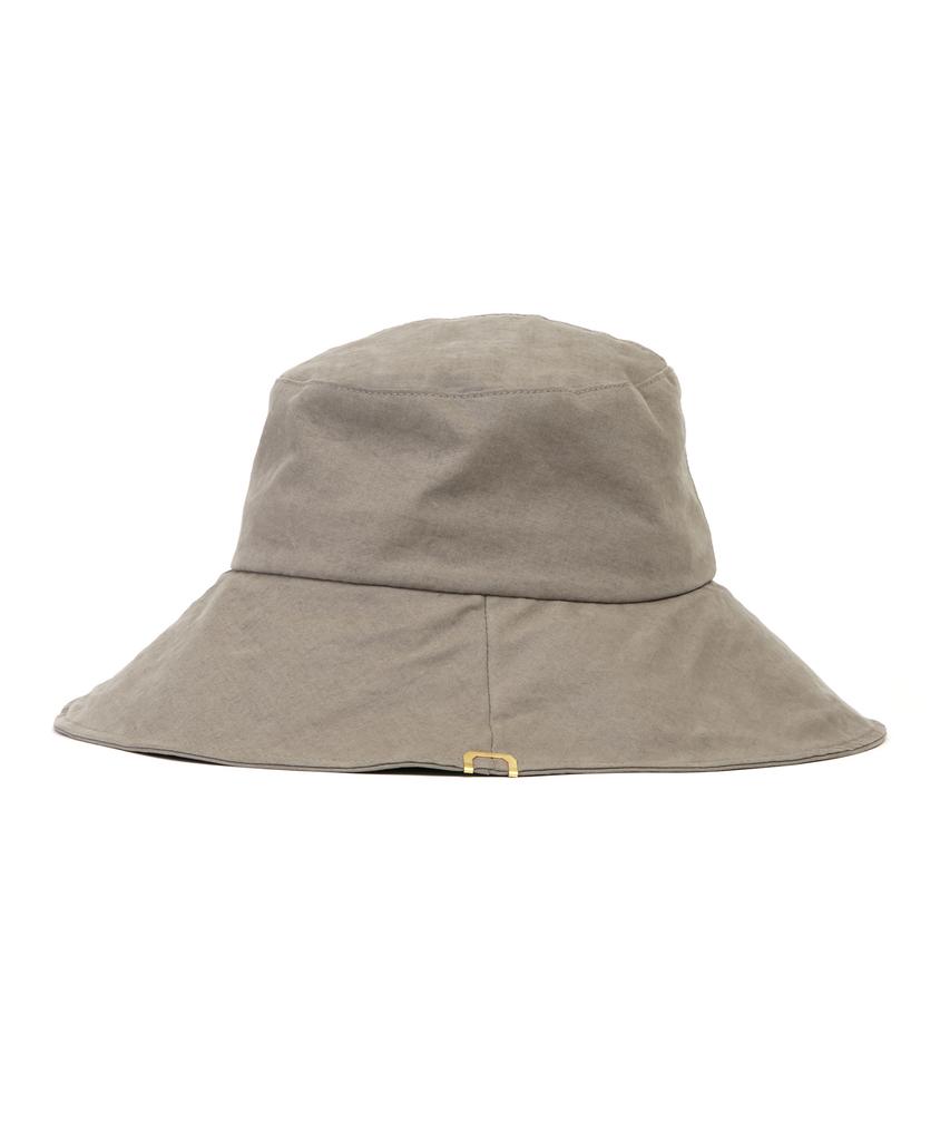 Eondeokeonteulolseutyudio Cotton Bucket Hat Umbrella Hat / Bio / Wet Grey