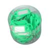 50Pcs Keyring Tags Plastic Key Fobs ID Tags with Split Keyring Paper Insert Key Tags Writing Paper Keychain Organizer