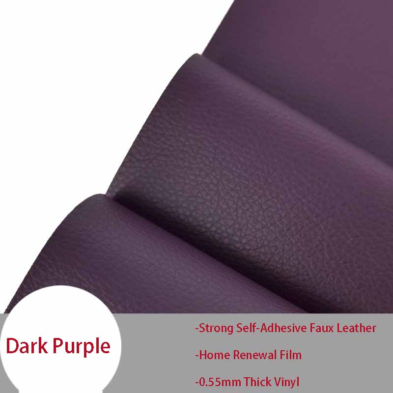 Instant Furniture Repair Film - Strong Self-Adhesive Faux Leather for DIY Sofa Restoration Furniture Resurfacing Resistant Renewal