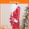 Christmas Santa Costume Set With Hat Beard And Gloves Bag For Holiday Parties And Festive Events