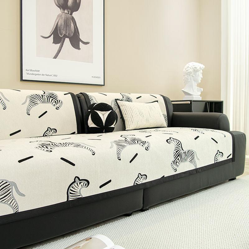 All Seasons Universal Chenille Non-Slip Sofa Cushion Ins Wind Long Leather Sofa Cushion  New Sofa Cover Towel