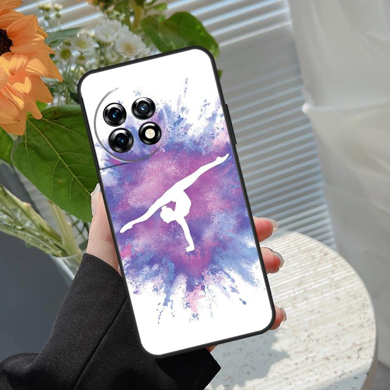 

Gymnastics Oil Painting Case For OnePlus 15 15R 12 12R 13T 13R 13 11 10 10R 10T 8T Nord 5 CE 2 3 4 Lite N20 N30 Cover OnePlus 10Pro