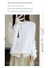 Women's High-End Wool Knit Cardigan: Autumn Round Neck, Loose Long Sleeve Sweater