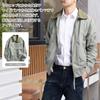 CEEN Military Casual Bomber Jacket for Outdoor Outerwear Men's Jacket, Multi-Pocket Zip-Up Activities, Commuting, Spring/Autumn