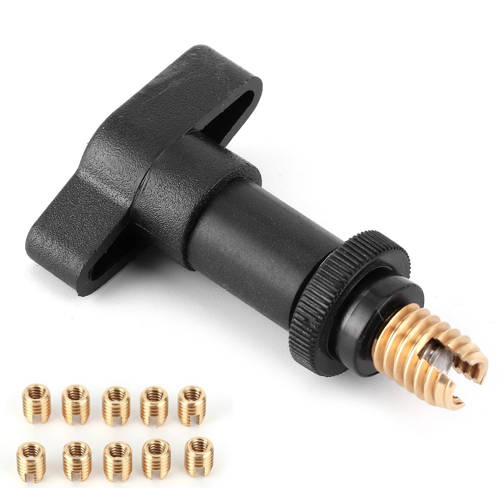 Motorcycle Fairing Insert Repair Kit Brass Bolts Screws WTHandle Installation Tool for Batwing Type