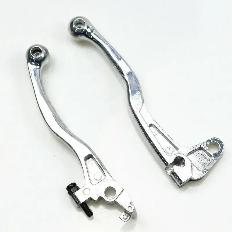 Chrome Brake Clutch Levers For Motorcycle Suzuki DR250 650 DRZ400 DJEBEL 250
