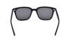 POLICE SPLE01 U28B 52 Polarized Sunglasses for Men: UV Protection, Lightweight, Wellington Style, Matte Black Frame, Polarized Smoke Mirror Blue