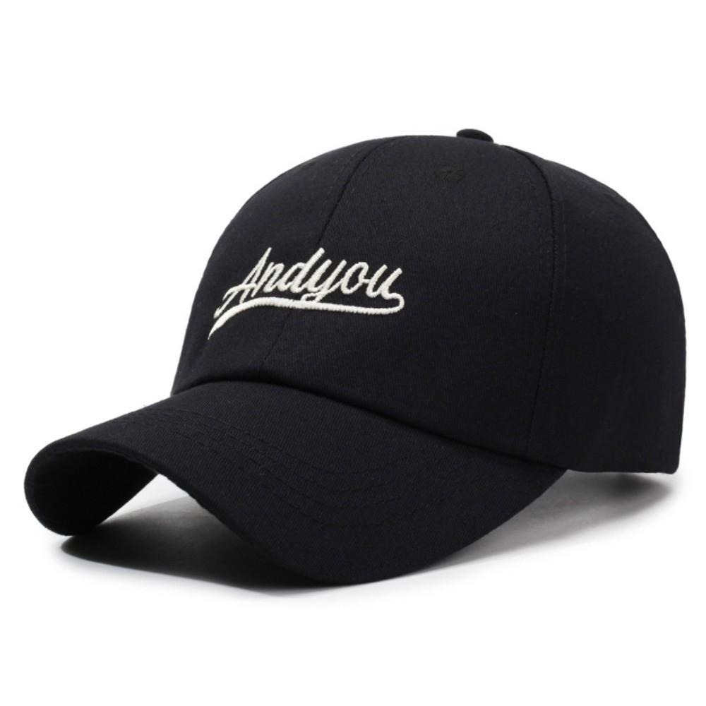 

Solid Color Sun Hats Adjustable Sunscreen Hat UV Protection Baseball Cap for Men Women чёрный
