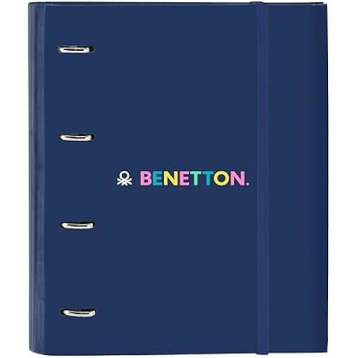 Kroužkový pořadač Safta Benetton Cool 4 kroužky 35 cm se 100 listy A4