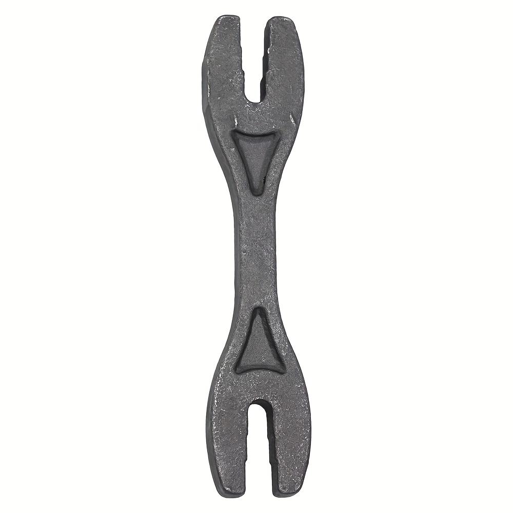 

Ключ для спиц мотоцикла 6-в-1, термообработанная сталь, двухсторонний дизайн для мотокросса, внедорожных мотоциклов, ремонта автомобильной техники, профессиональный автомобильный инструмент чёрный