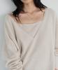 Yulago Yak Wool V-Neck Knit