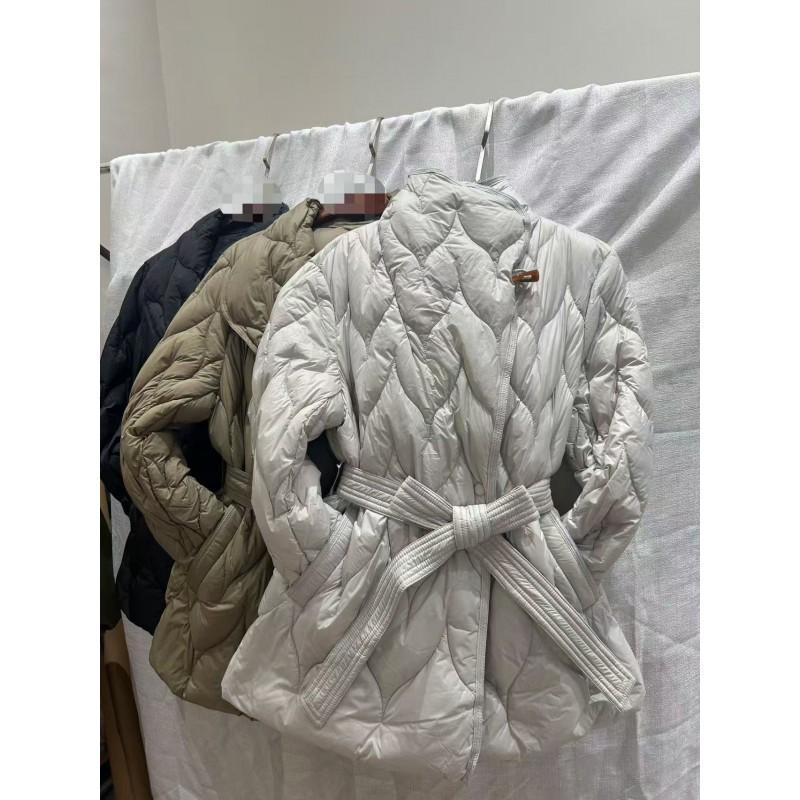 Womens Lightweight Slim Fit Down Jacket 90% White Duck Short Coat Winter