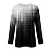 Long Sleeve Shirts For Women Cute Print Graphic Tees Blouses Casual Plus Size Basic Tops Pullover