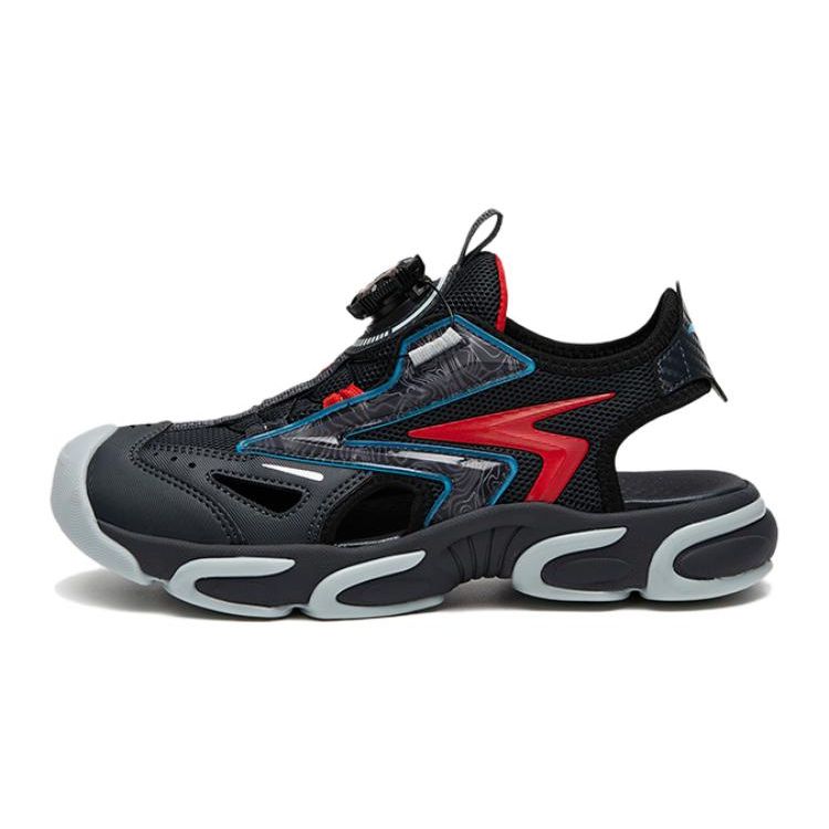 Anta Breathable Quick-Dry Kids Sandals Kids sandals Black Red 312326932-4 37