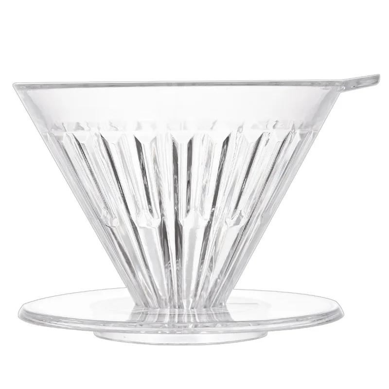 V01/V02 Hand-brewed Coffee Filter Drip Filter Household Coffee Cup Filter Set Barista Tools 1-2 People/1-4 People Universal