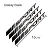 Fashion 4pc Car Stickers Wheel Wheels Sports Racing DIY Stripe Decoration Stickers Badge Car Styling Car SUV