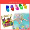Juguete de Joyas de Diamantes DIY Para Niñas Material Plástico Set de 10 Piezas Desarrolla Varias Habilidades