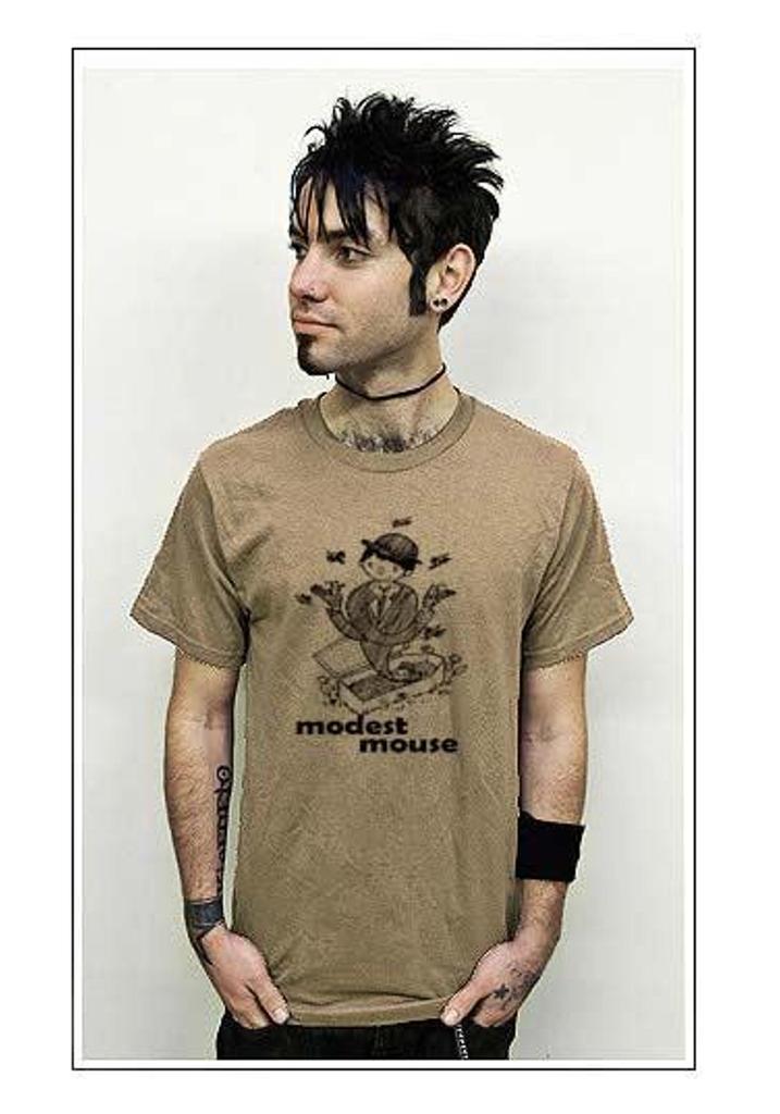 Modest Mouse Coffin T-Shirt – Rare Indie Rock Band Merch