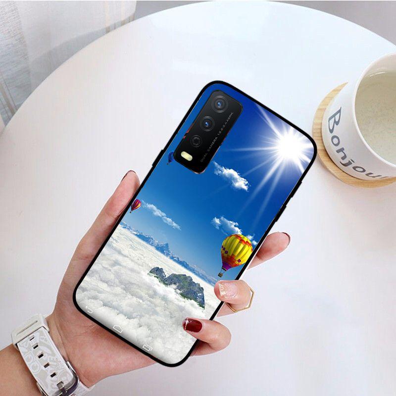Air Balloon Funda Phone Cover For Vivo Y31 Y30 Y33S Y11S Y12S Y17 Y20 Y20S Y21 Y21S Y1S Y53S Y15 Y19 Y91C V23 5G Cases Coque