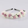 Frauen Blume Boho Floral Stirnband Girlande Festival Hochzeit Braut Haarband