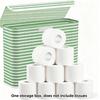 Foldable Toilet Paper Holder With Lid Large Capacity Space-Saving Bathroom Organizer Clear Window Toilet Paper Storage Box