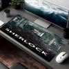 Sherlock Theme Mouse Pad, Non Slip Rubber Base, Multifunctional Office & Home Decor, Perfect for Workspace Personalization.