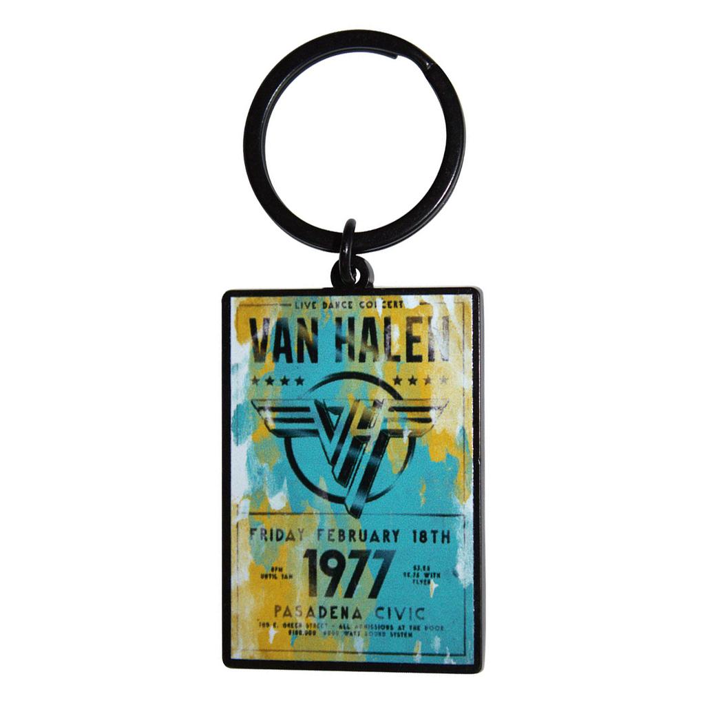 Van Halen Pasadena ´77 Keyring