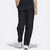 Adidas Originals Clover Logo Embroidered High Waist Straight Casual Pants Women Bottoms Black HE6591