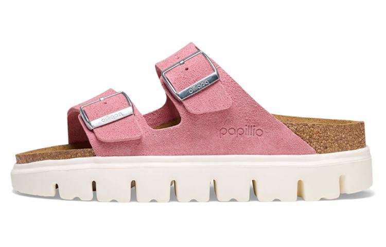 Женские босоножки Birkenstock X Papillio Arizona Chunky из замши 1025291 38
