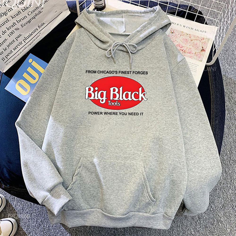 Graphic Clothes Band Big Black Heavy Mental Hoodies Streetwear Unisex Sweatshirts Comfortable Soft Print Pullover