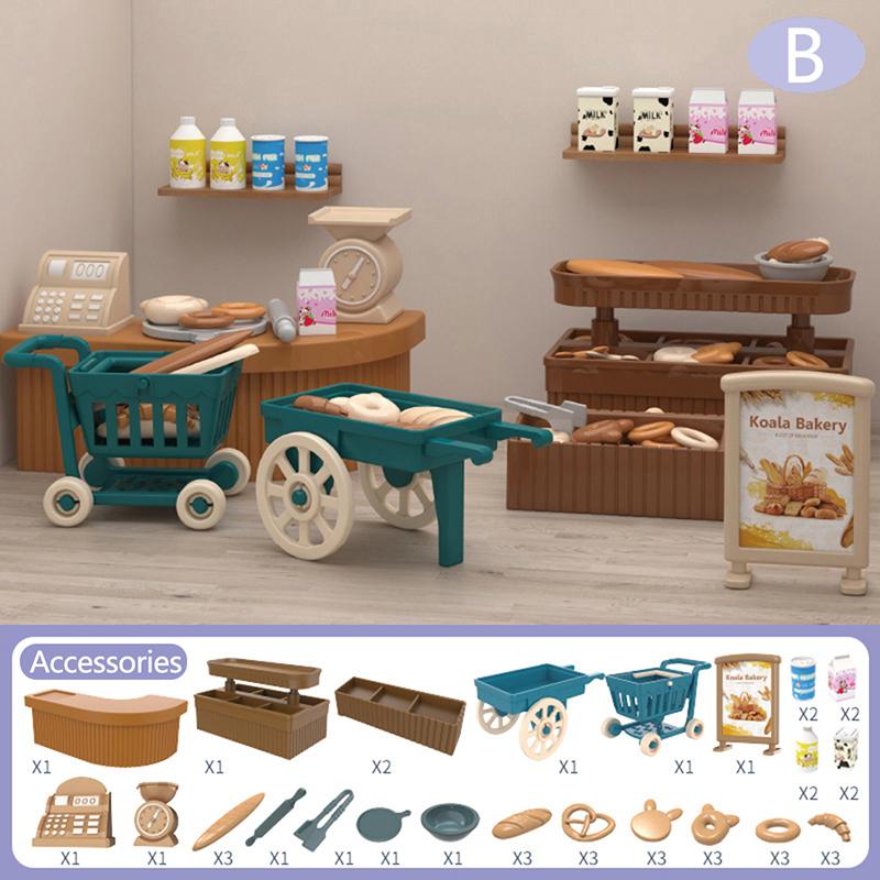 Children'S Toys Mini Play House Small Scene Simulation Play House
