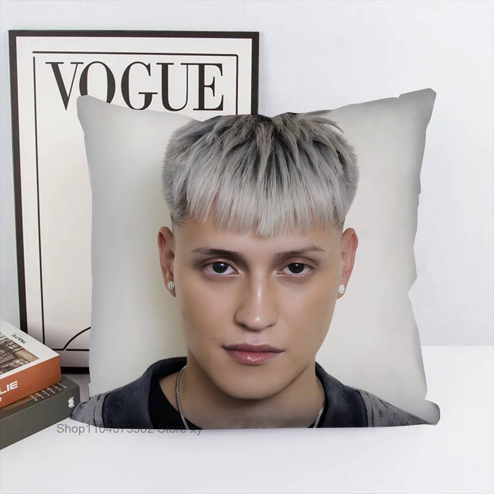 1Pc Singer Kidd V-Voodoo Songs Pillow Case Fashion Square Pillowcase Bedroom Sofa Room Ins Decoration Leisure