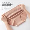 Plus Size Women's Spring and Summer Cotton 10A Anti Bacterial Cotton Long Crotch High Waist Tuck Briefs