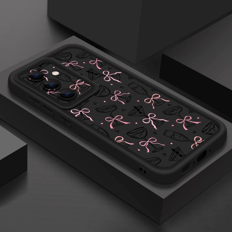 Colorful Bowknots Pattern Case For Samsung A57 A37 A17 A56 A36 A16 A55 A35 A15 A54 5G S21 FE S22 S23 S24 S25 Plus S26 Ultra Bumper Cover