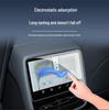 Tempered Interior Protection Film for Porsche Cayenne: Gear Shift & Rear AC Screen