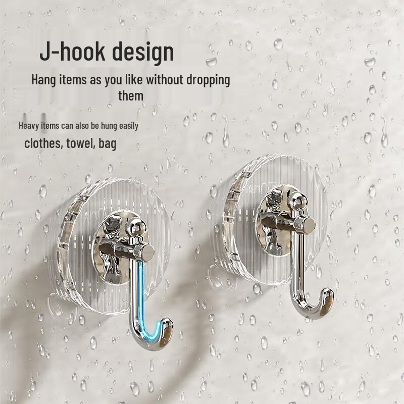 bydoll Light Luxury Punch-Free Adhesive Hooks