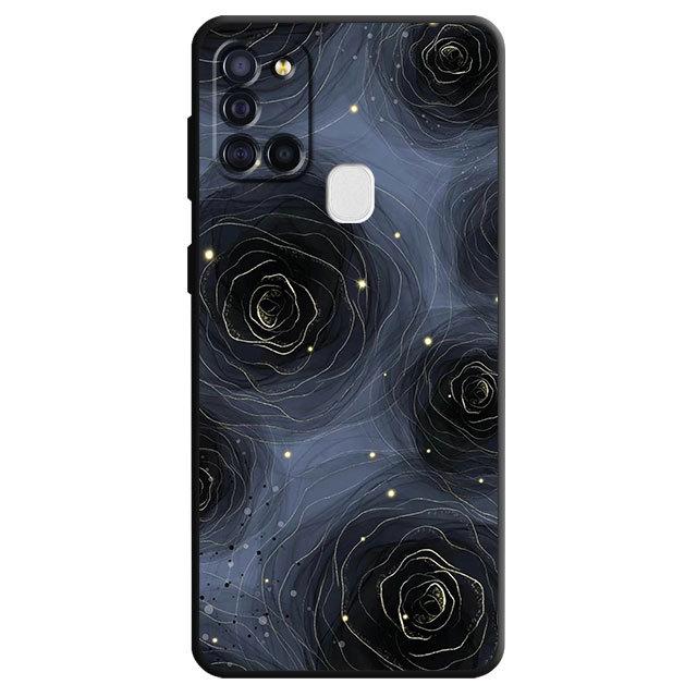Süße Schmetterling Blume Blatt Handytasche für Samsung Galaxy A02s A40 A50 A70 A20e A03s A04s A10s A03 Core A04 A10 A02 A01 Abdeckung