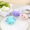 Stress Relief Cartoon Fish Squishy Toy Cute Axolotl Slow Rebound Toys Squeeze Toys  For Adult Kids