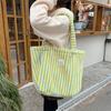 31 Autumn and Winter New Plush Polka Dot Bag Women's Hand Shoulder Bag Large Capacity Furry College Student Class Bag