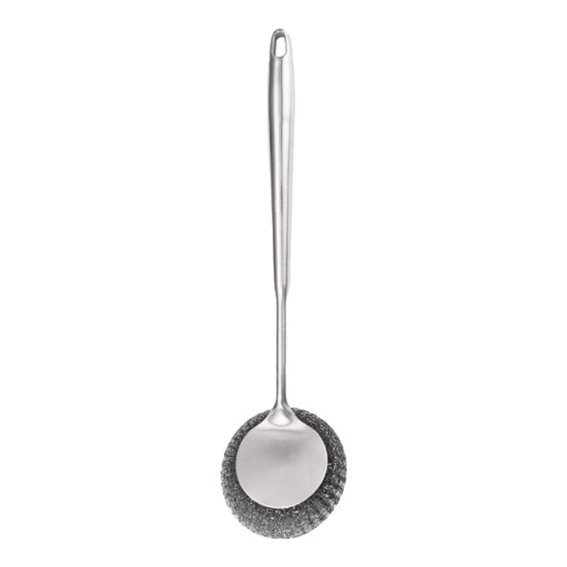 WeiYi 304 Stainless Steel Pot Scrubber with Long Handle