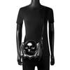 Damen Punk Totenkopf Fledermaus Design Schulter Umhängetasche