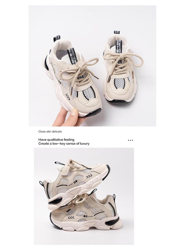 Frühjahr 2026 KindersportSchuhe, Atmungsaktives Mesh, Weiche Sohle, Leichte Laufschuhe für Jungen & Mädchen, Freizeit-Sneaker