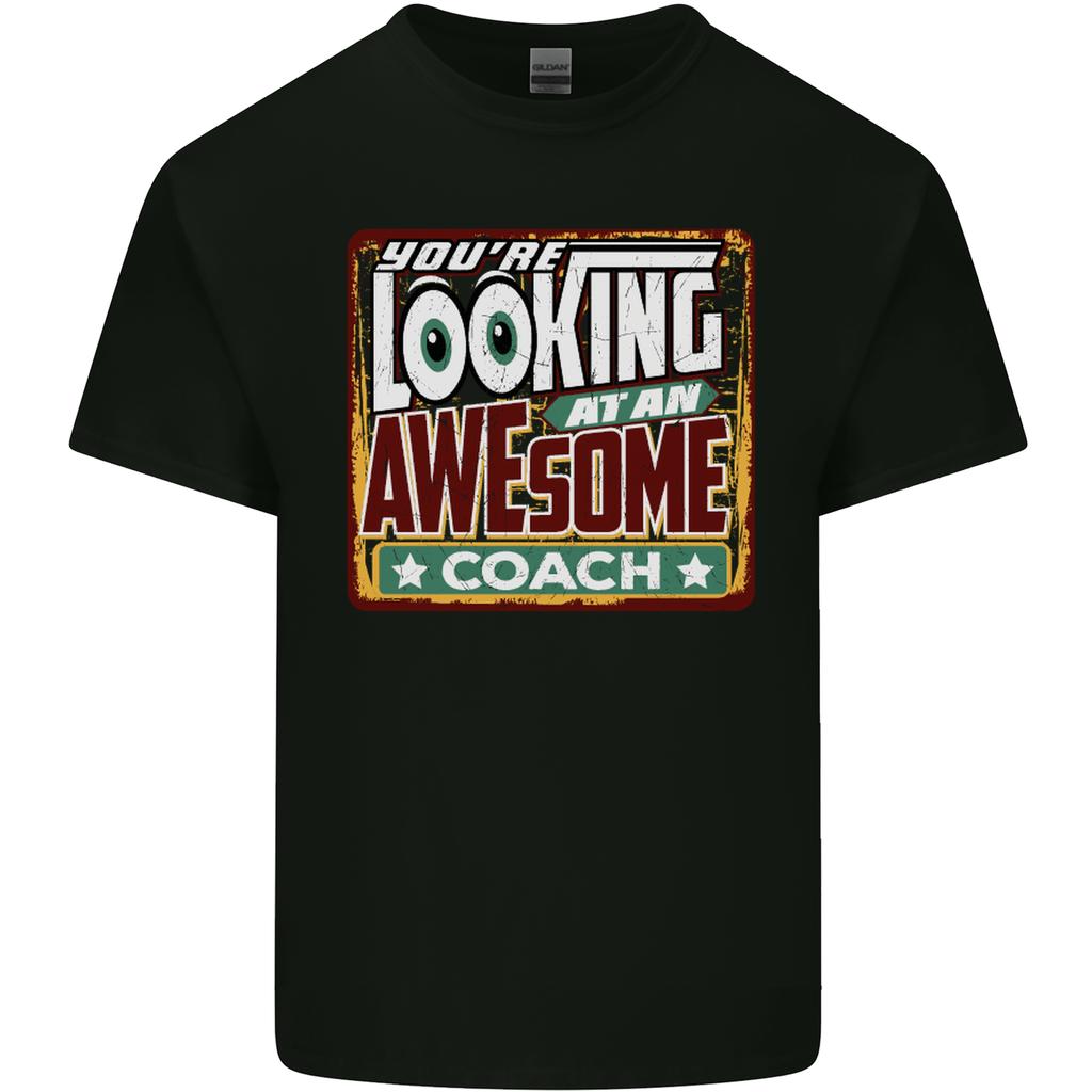 Youre Looking At an Awesome Coach Unisexs Light Cotton TShirt