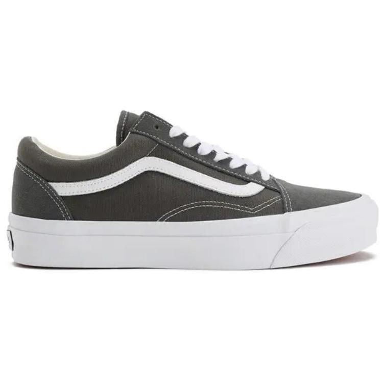 Vans Premium Old Skool Unisex Low Top Skate Shoes Grey Comfortable VN000CXU2VM